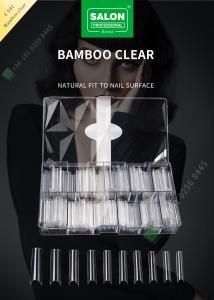 Wholesale French/C Arc Lengthening Bamboo Clear False Nail Tips Manicure Tip for Nail Art Salon from china suppliers