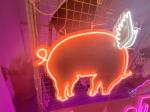 AC100V RoHS Acrylic Custom Neon Signs Mencave Halloween 50000hrs Cuttable