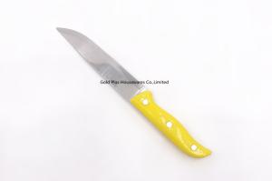 Wholesale Factory innovation kitchen knife set anti-bacterial steel knives with PP handle thickness 0.8mm heavy-duty fruit knife from china suppliers