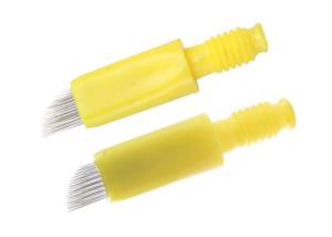 Wholesale Yellow Tattoo Needle Cartridges Pen Easy Use For Eyebrow Permanent Makeup from china suppliers
