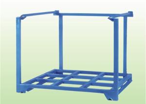 Wholesale Q235B Metal Warehouse Storage Shelves Stackable Storage Cages from china suppliers