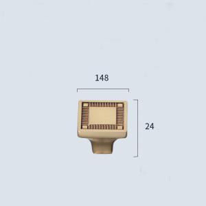 Wholesale Furniture Morden Solid Brass Cabinet Handles Hardware Cabinet Pulls from china suppliers