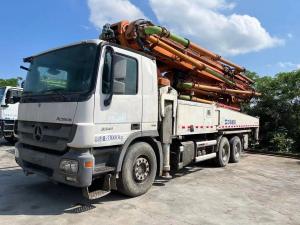 Wholesale Zoomlion 49m Used Concrete Pump Truck Concrete Mixer Machine Truck Mounted Pump 2014 from china suppliers