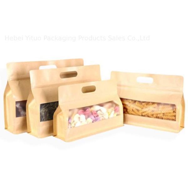 Waterproof Paper Packaging Bag Protective Self Sealing Kraft Paper Bags