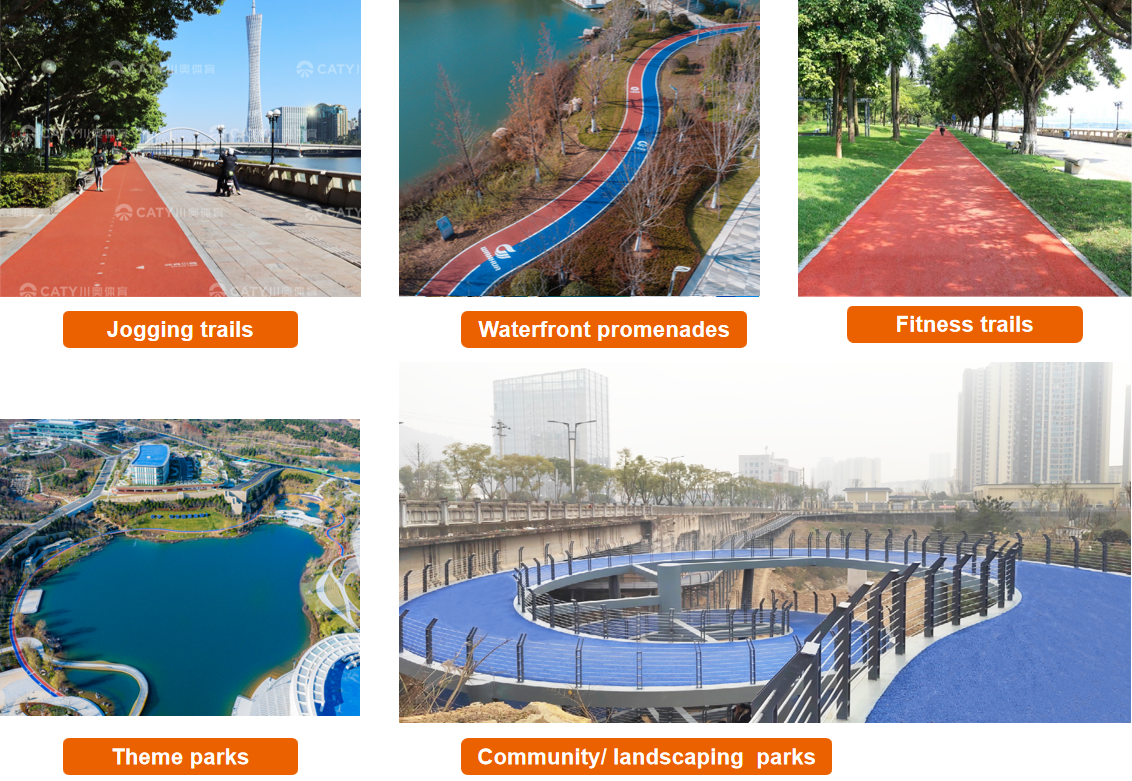 Eco-friendly Multi Purpose Rubber Jogging Track Jogging Black Rubber Granules EPDM Granules