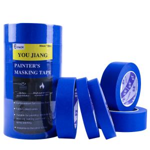 Wholesale Crepe Paper Painters Tape Exterior Masking Clean Release 2inch from china suppliers
