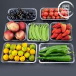 Transparent PET Fresh Vegetable Tray and Fresh Fruit Tray - Ideal for Display
