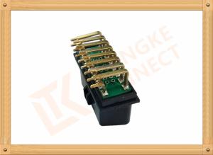 Wholesale 90 Angle OBD Diagnostic Connector OBDII 16 Pin Male Connector SOM013A from china suppliers