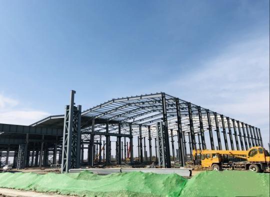 Direct Supply Prefabricated Warehouse Steel Structure Frame dairy farm Building
