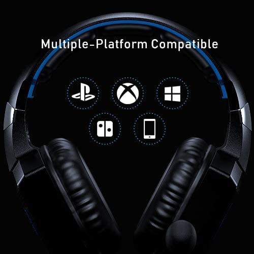 2.2kohm 100mA 117dB LED RGB Gaming HeadSet