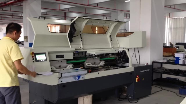 6 Stations 12000 Cycles Per Hour Automatic Saddle Stitcher