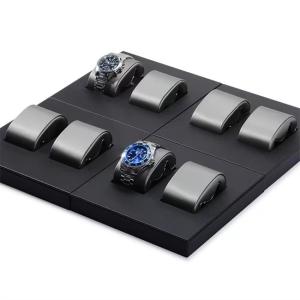 Wholesale Dark Black Green Luxury Watch Display Watch Tray Organizer OEM ODM from china suppliers