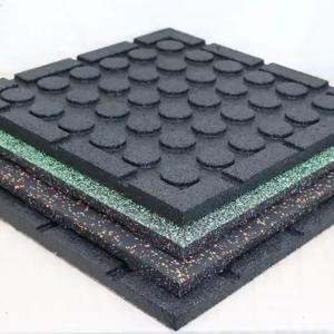 Wholesale Eco Sport Rubber Floor Tiles Gym Outdoor Rubber Flooring Heavy Duty Rubber Exercise Equipment Mats from china suppliers