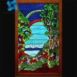 Solid Tiffany Art Church Stained Glass 3mm-22mm Double Glazed Window Glass For