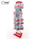 Custom Electric Toothbrush Display Rack Cosmetic Shop Display Stand