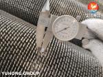 Stainless Steel Serrated Finned Tube High Frequency Welding Wound Spiral Welded