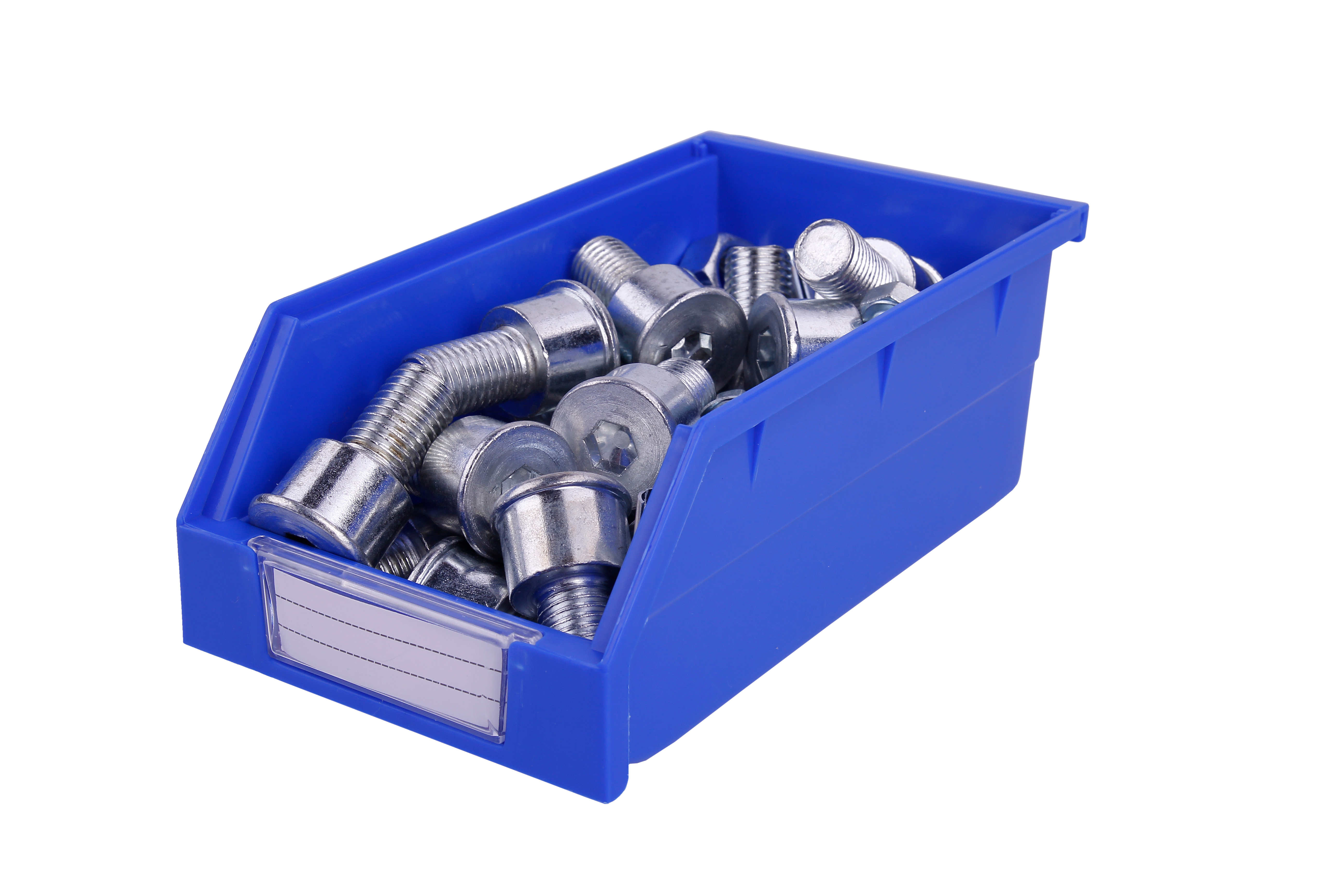 Solid Box Style Plastic Storage Bin for Parts Workbench Hanging Storage Organizer