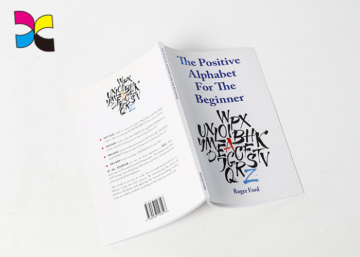 Simple Design Paperback Book Printing Sewing Binding High Class Portable Novel