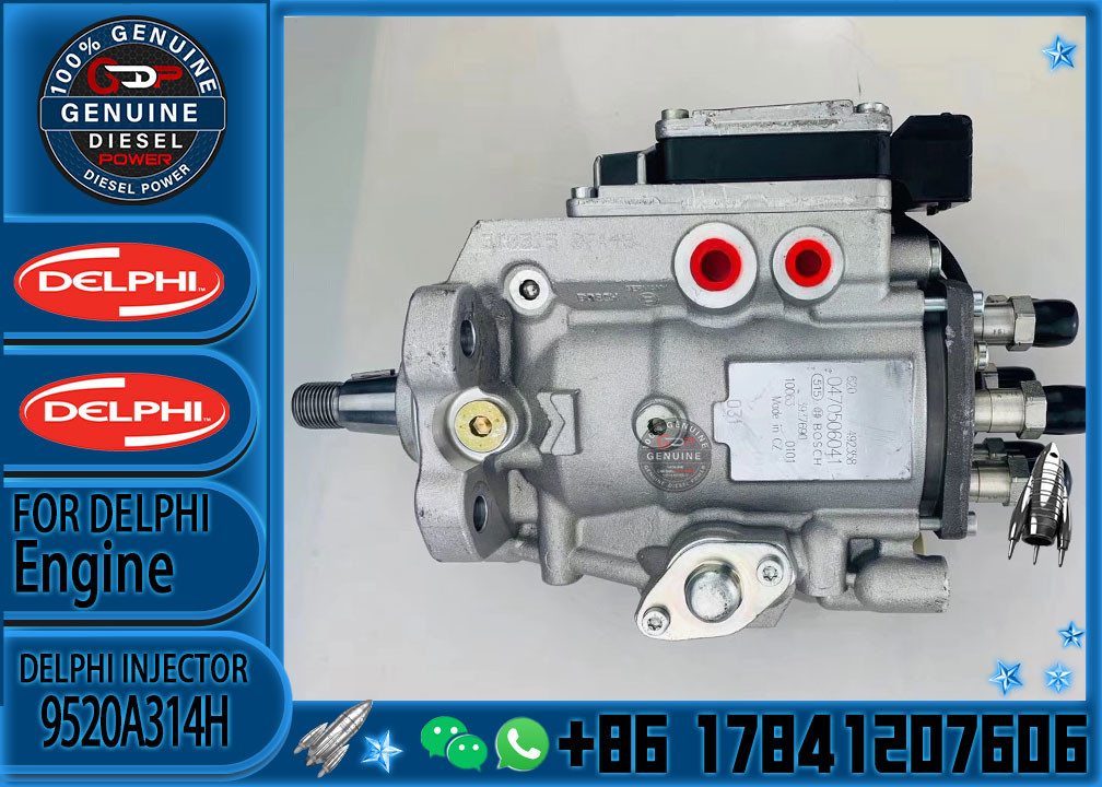 9520a314h For JCB Excavator Diesel Fuel Injector Pump 1545 9520A314H 320/06940 For DELPHI Fuel Pump
