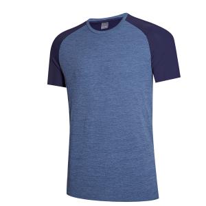 Wholesale Quick Drying Sports T Shirt Men'S Round Neck Short Sleeve Top Loose Running Fitness Clothes from china suppliers