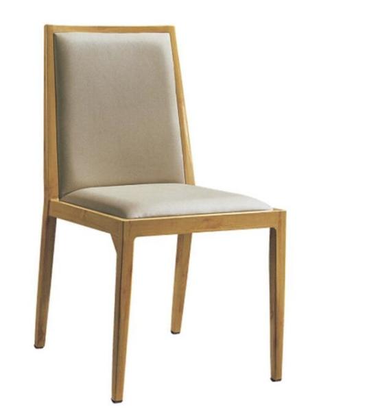 simple elegant wood imitation restaurant dining chair for Japan or European