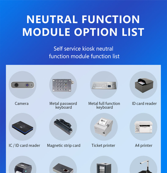 500nits Horizontal Touch Screen Kiosk 65in Shopping Mall Information Kiosk