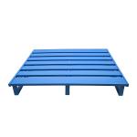 Colorful Injection Warehouse Storage Industrial Steel Metal Skid Pallet Stacking