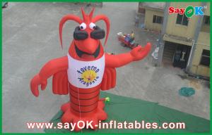 Wholesale Festival Red Inflatable Cartoon Characters 420D Oxford Cloth from china suppliers