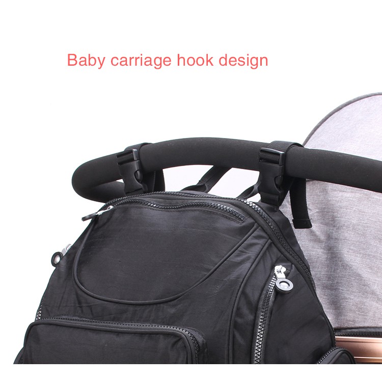 20L Solid Waterproof Diaper Mummy Maternity Nappy Bag 31*20*40cm