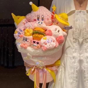 Wholesale Valentine's Day Birthdays Plush Flower Bouquet Gift Set 20x35cm Luxury Cartoon Present for Girlfriend from china suppliers