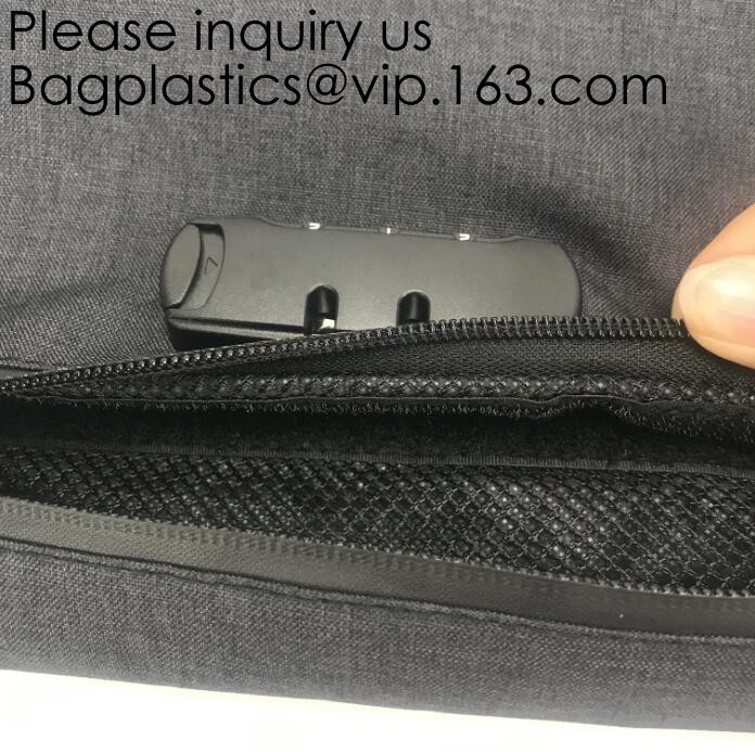 Laser PVC Carbon Lined Small Pocket Smell Proof Bag 11x7 - Store all your Smelly smoking accessories with combo lock,