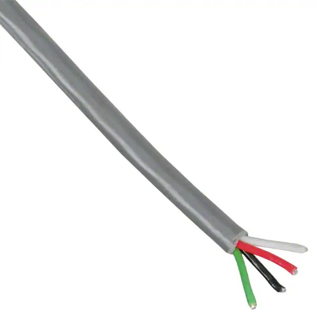Alpha Wire 1174C SL001 CABLE 4COND 22AWG SLATE 1000'