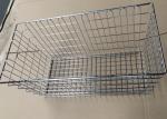 Stainless Kitchen Cabinet Metal Wire Basket / Vegetable Storage Basket