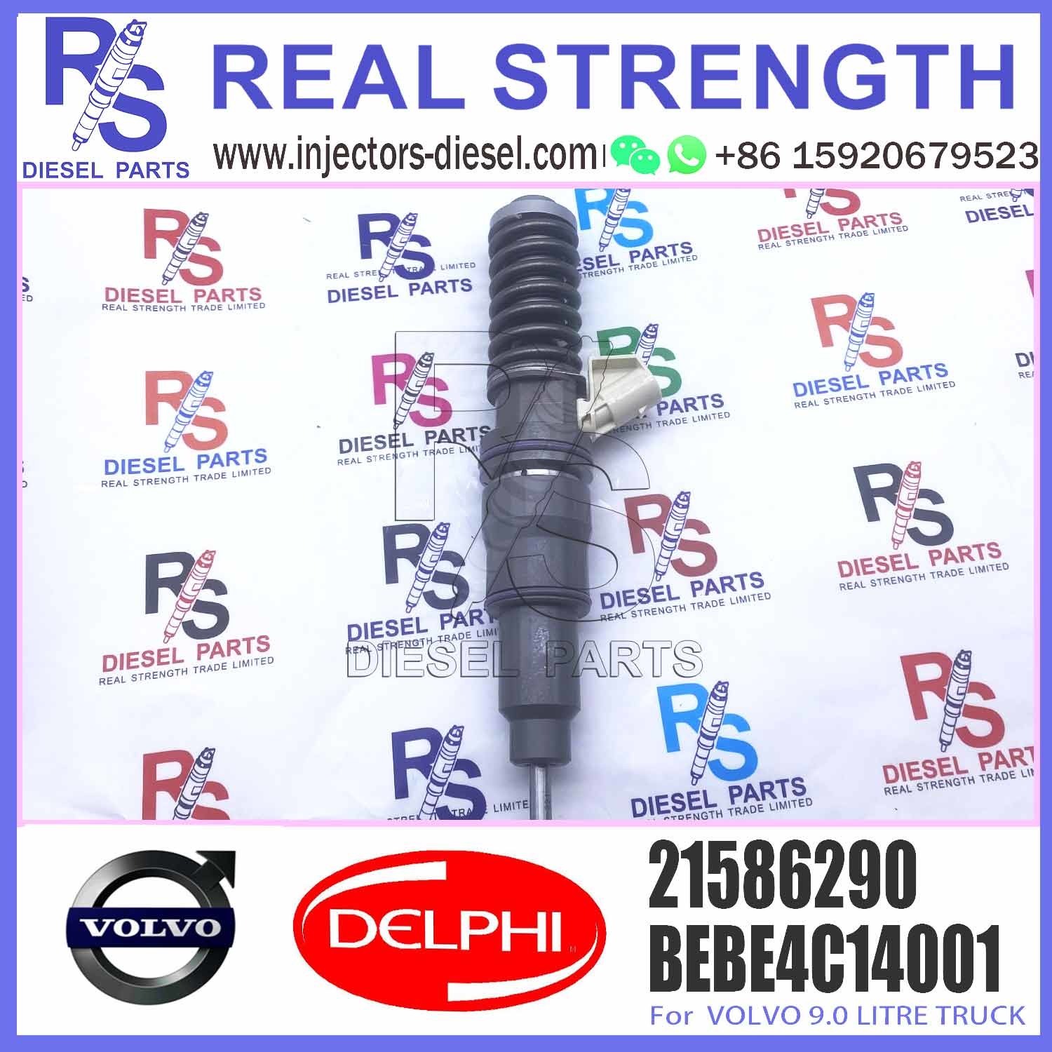 Diesel common rail injector 21586290 Hot selling high-quality injector assembly 21586290