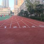 Harmless Rubber All Weather Synthetic Sports Flooring High Elasticity
