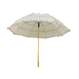 Wholesale Fashion Design Ladies Umbrella With Lace Golden Frame from china suppliers