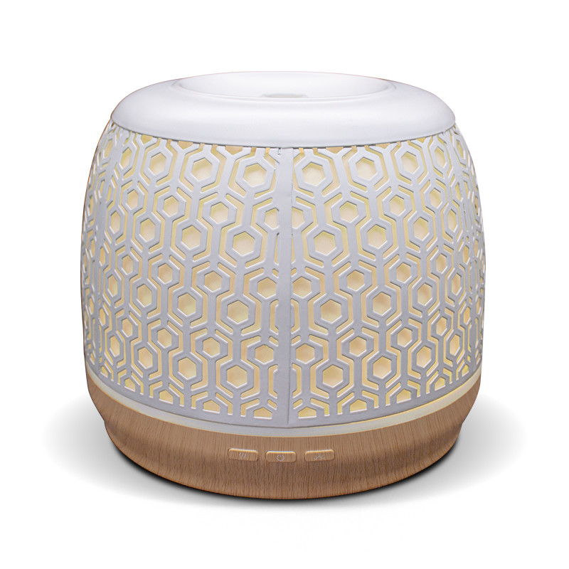 PP ABS 2.4mHz 50ml/hr Iron 500ML Essential Oil Diffuser