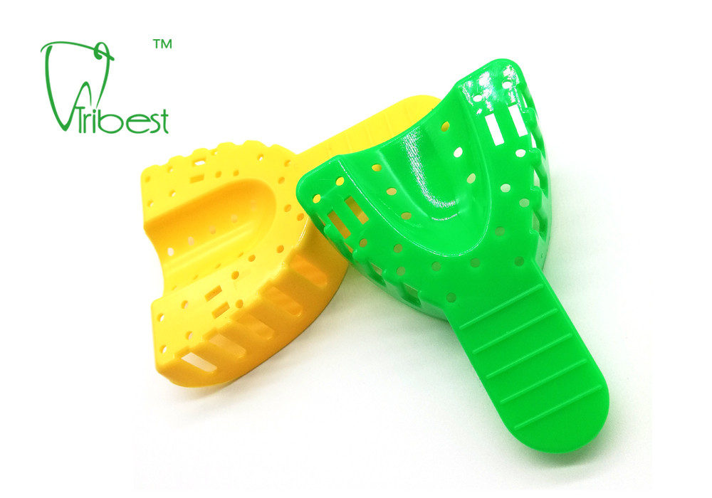 ABS Material Complete Denture Tray With Tapping Holes