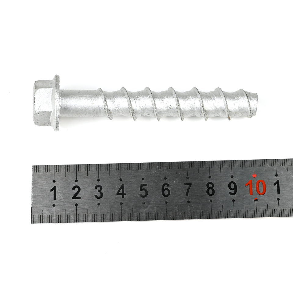 Metric Measurement System Hex Head Self Drilling Anchor Bolt for Integrated Fire System