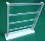 Acrylic Earring Display Stand White Jewellery Stand Rack with 4 Tiers for Drop