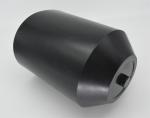 Black Insulated Polyolefin Cable End Caps Heat Shrinkable IP67 Heat Shrink Wire