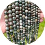 Genuine Natural Round Loose Precious Crystal Gemstone Beads Strand For Jewelry