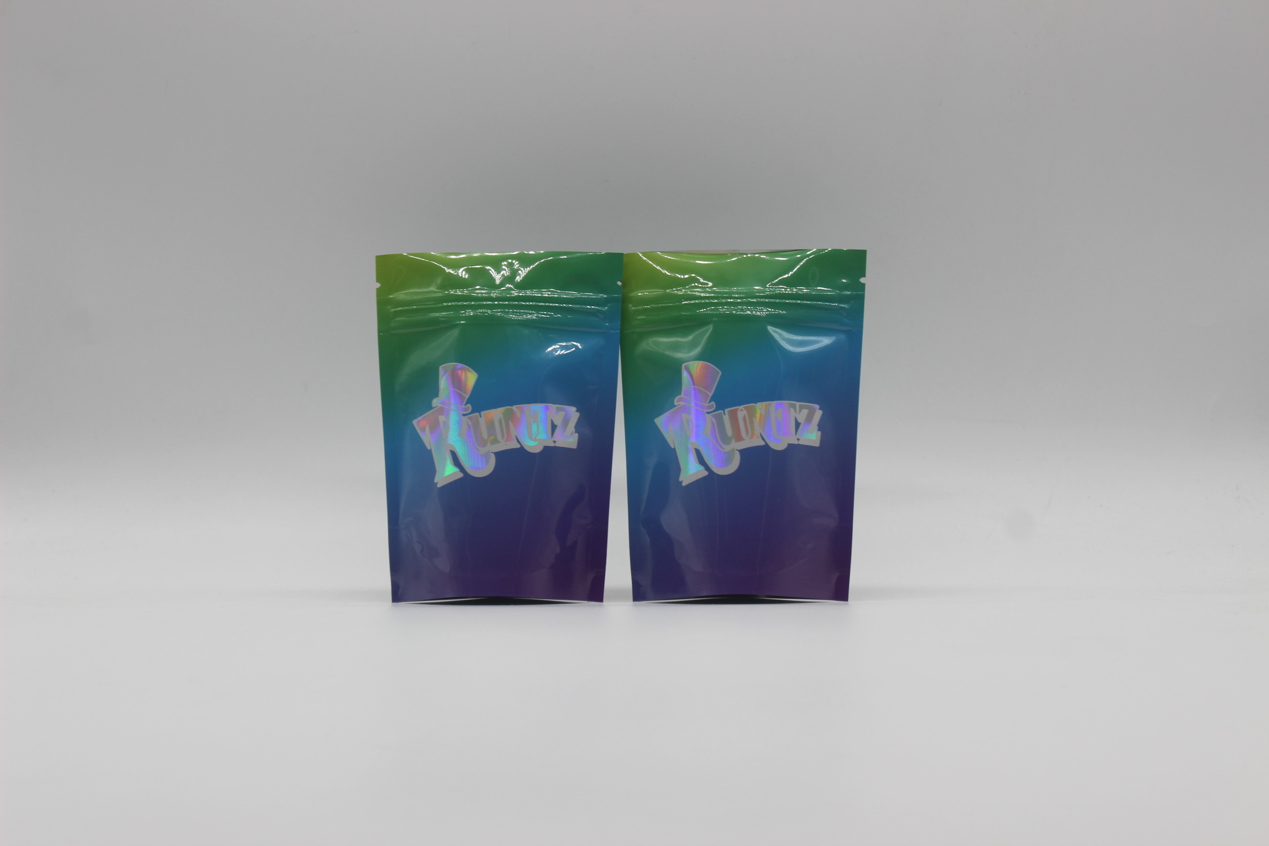 Food Grade Biodegradable weed Bags Glossy PET VMPET PE Material