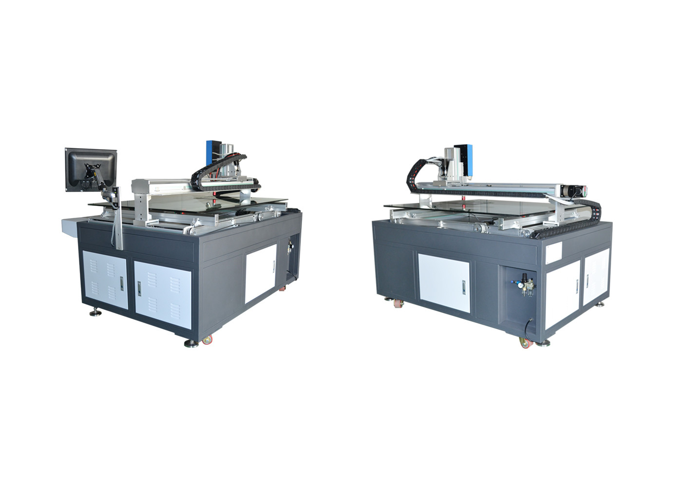 Dual Wavelength LCD Laser Repair Machine Workpiece Height 100mm Peak 500W