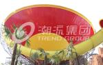 Fiberglass Waterpark Slide For Adult And Kids outdoor entainment