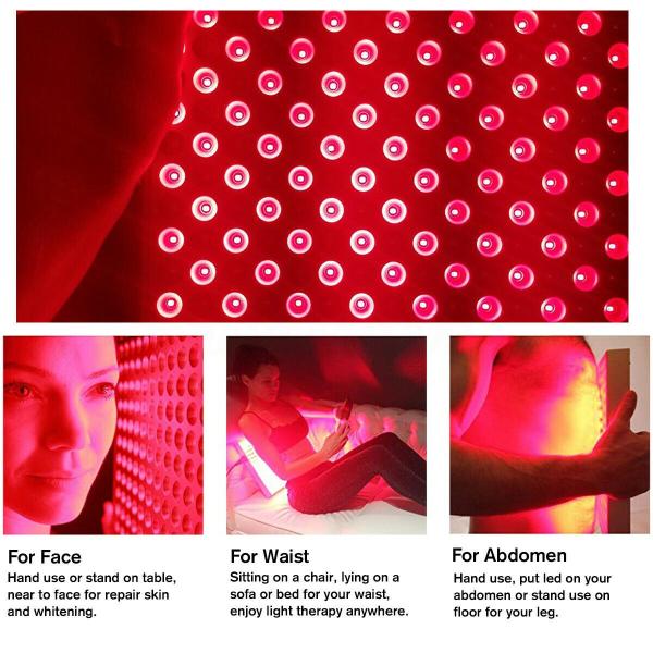 90W Actual Power Red Light Therapy Machines 5W*300 Light Color 1 1 1 1 LED