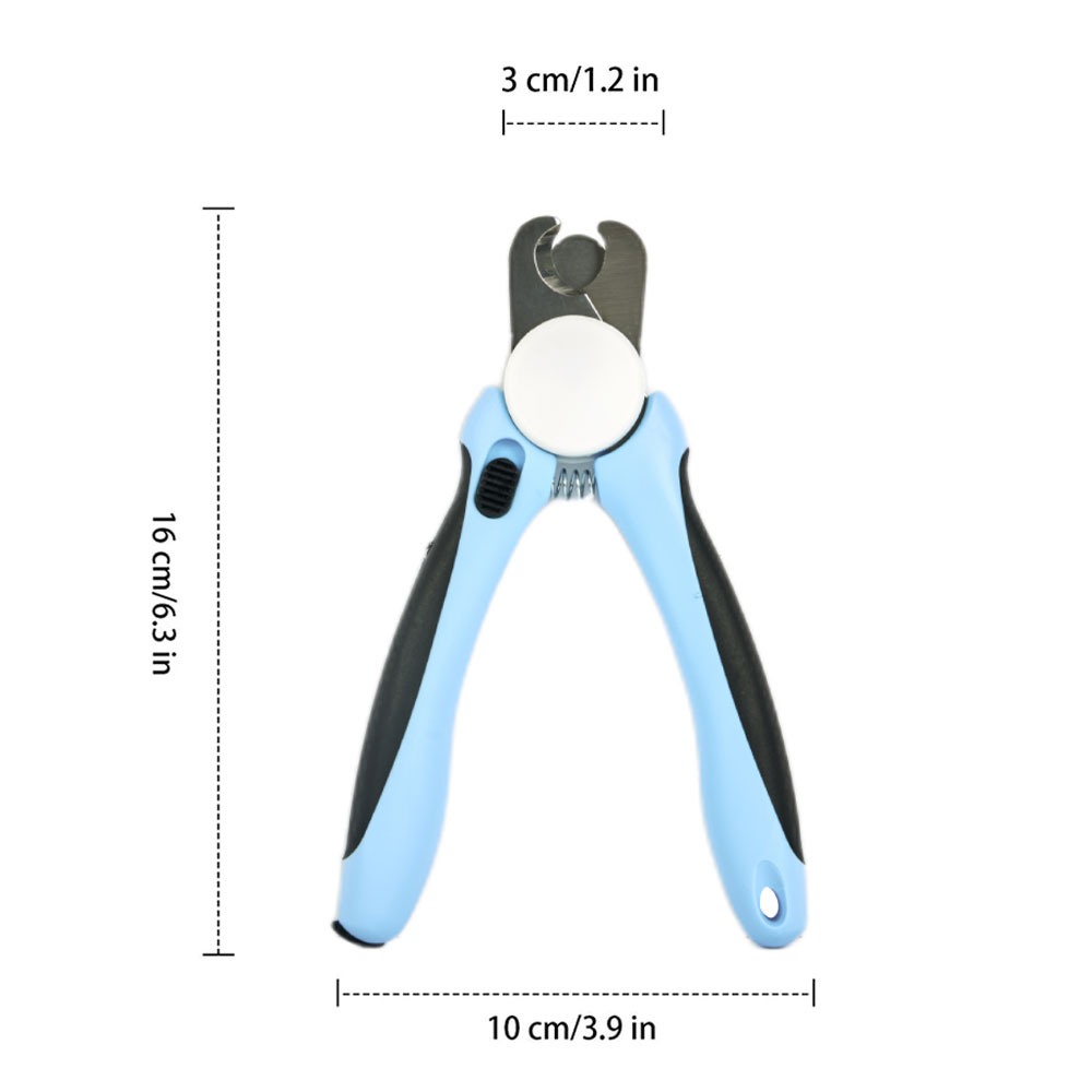 Pink Blue Cat Claw Trimmer Portable Professional Cat Nail Clippers