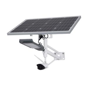 Wholesale Outdoor Die Casting Aluminum Solar Powered LED Street Lights With CCTV Camera Wifi 4G from china suppliers