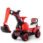 The Latest Children's Excavator Ride On Car Lights and Music Included for