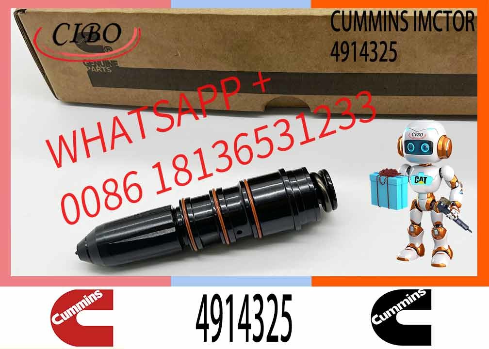Cum mins NTA855 Engine Parts Diesel Fuel Injector 3054218/3054253/3032392/4914308/4914325 Genuine Fuel Injector 3054218